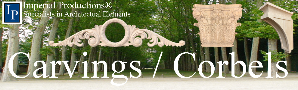 Carvings, corbels & consoles