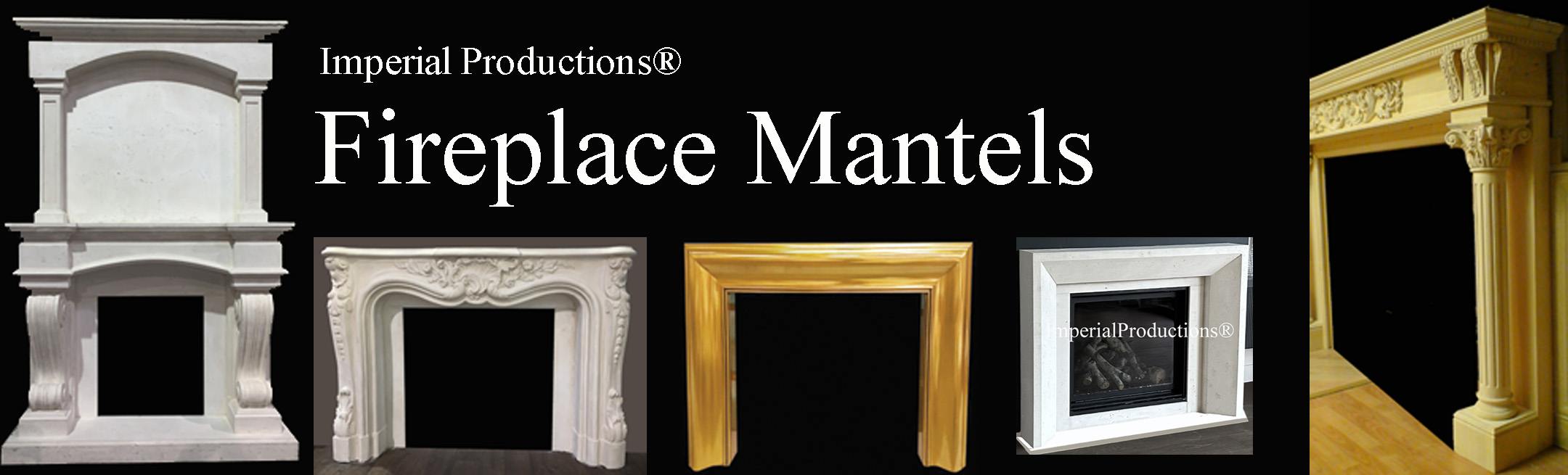Fireplace mantels stonemold, hardwood carved